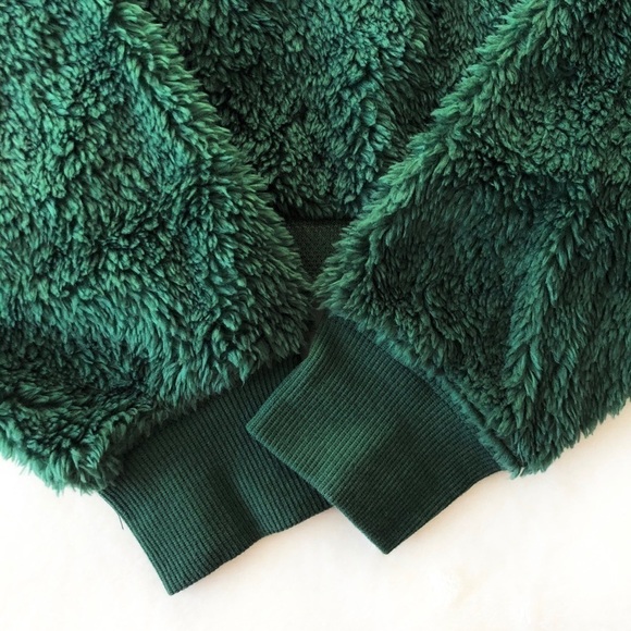 UO Teddy Fleece Hoodie Sweatshirt - Picture 6 of 7